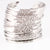 New Silver Stainless Steel Bangle Engraved Positive Inspirational Quote Hand Stamped Cuff Mantra Bracelets For Men Women
